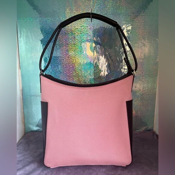 Gucci Pink Canvas Top Handle Hobo s122 - Picture 1 of 14